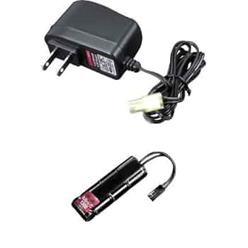 東京マルイ急速充電器とミニsバッテリーです TOKYO MARUI 東京マルイ 8.4V ニッケル水素1300mAh ミニS